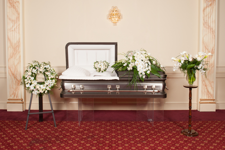 White Luxury Funeral Collection