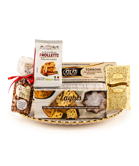 Golden Holiday Indulgence Tray