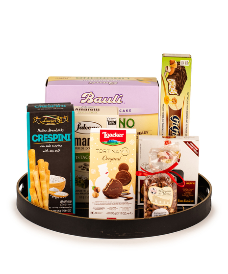 Holiday Gold Luxe Basket