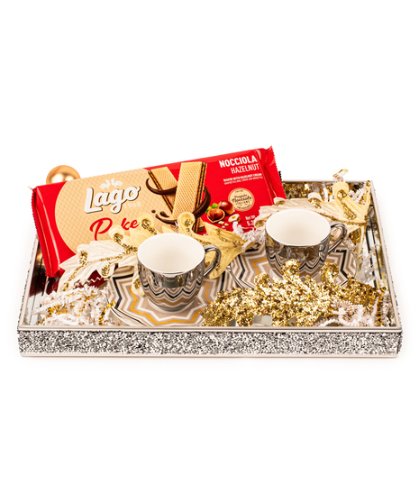 Dolce Sera Espresso & Wafer Gift Tray