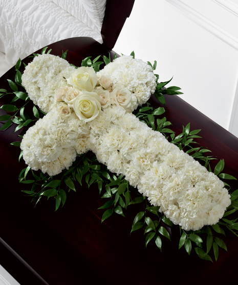 Peaceful Memories Casket Spray