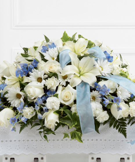 Tender Treasure Casket Spray