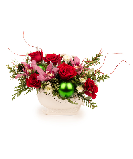 Sleigh Bell Splendor Bouquet