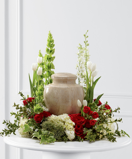 Tears of Comfort Urn Arrangement