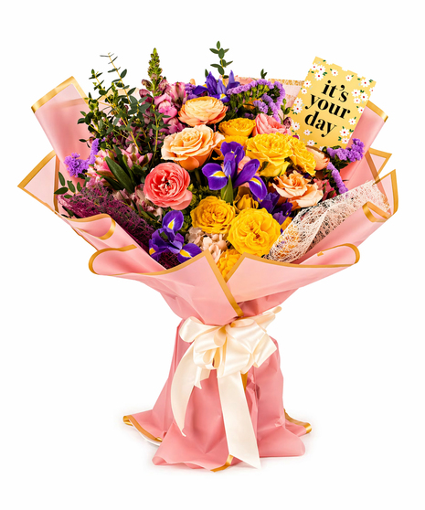 Wrapped in Love - Hand-Tied Bouquet