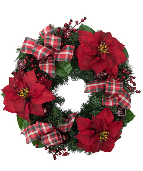 Warm Holiday Welcome Wreath
