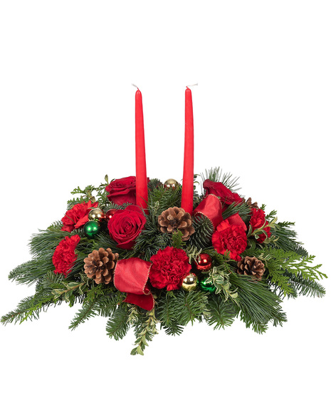 Classic Candle Centerpiece