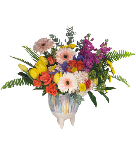 Spring Mosaic Bouquet