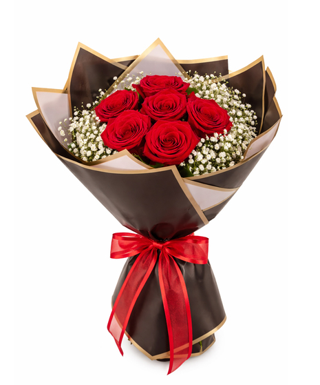 Timeless Red Rose Bouquet