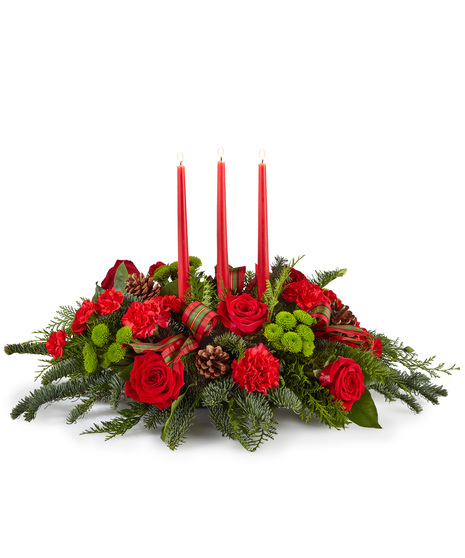 By The Candlelight Centerpiece