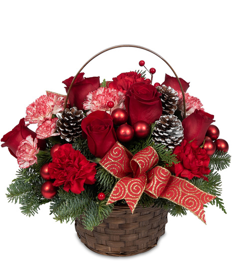 Best Wishes Christmas Basket