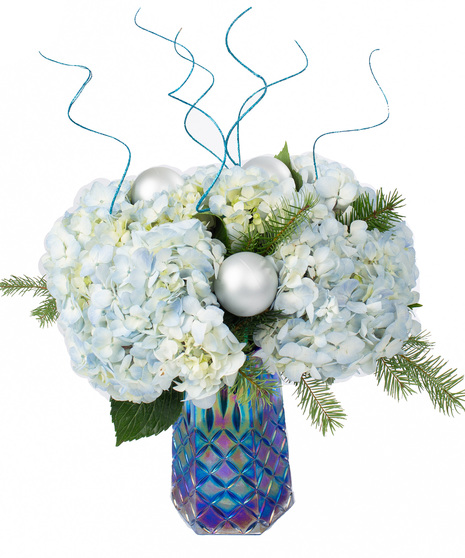 Opalescent Blue Bouquet