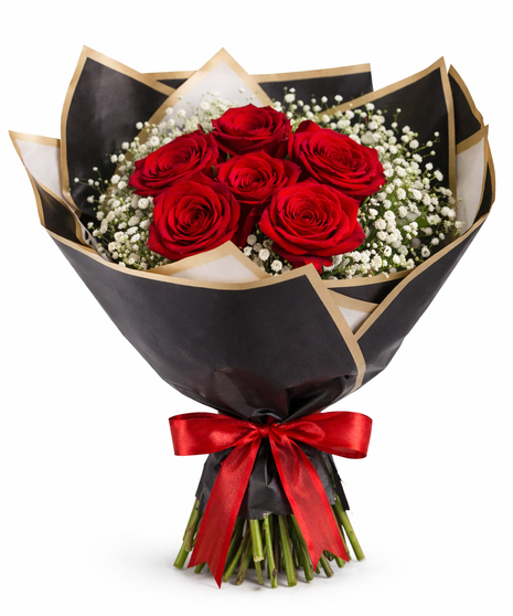 Timeless Red Rose Bouquet