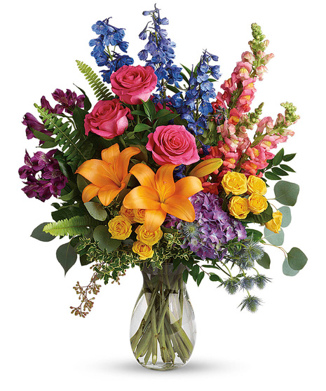 Colours of the Rainbow Bouquet