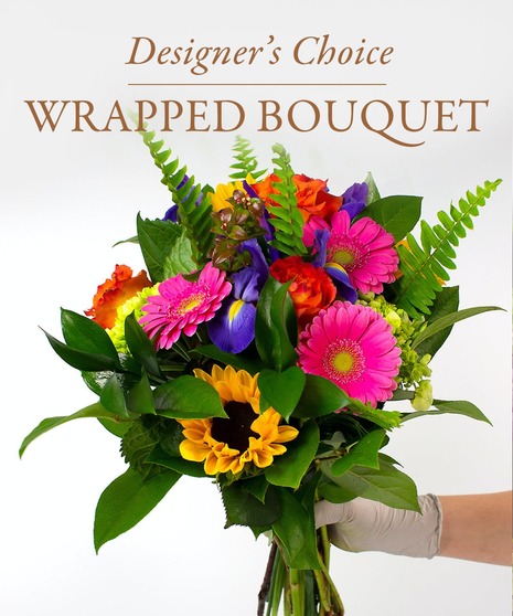 Designer's Choice Wrapped Bouquet