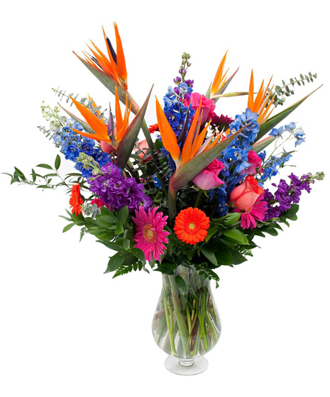 Luxury Flower Arrangement in Vibrant Hues