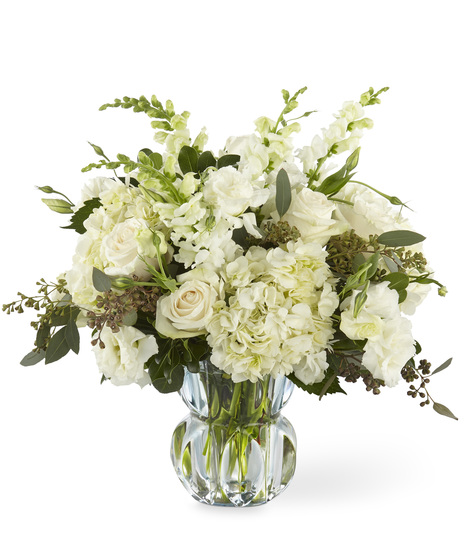 Luxury White Flowers in a Premium Vase