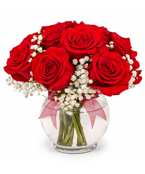 Blushing Promise Rose Bouquet