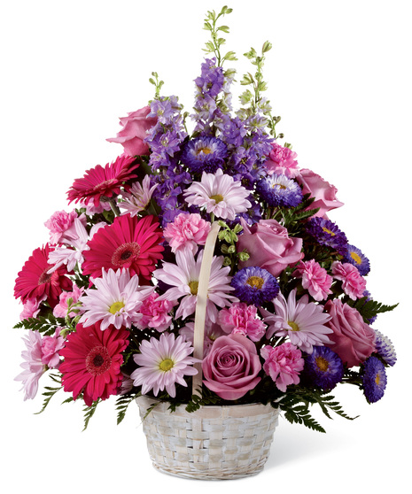 Pastel Peace Basket