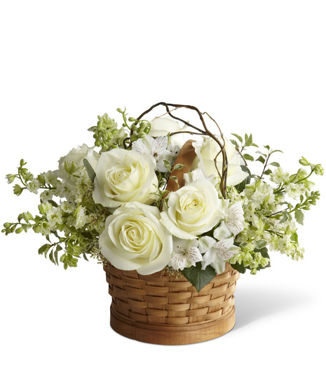 Peaceful Garden Sympathy Basket