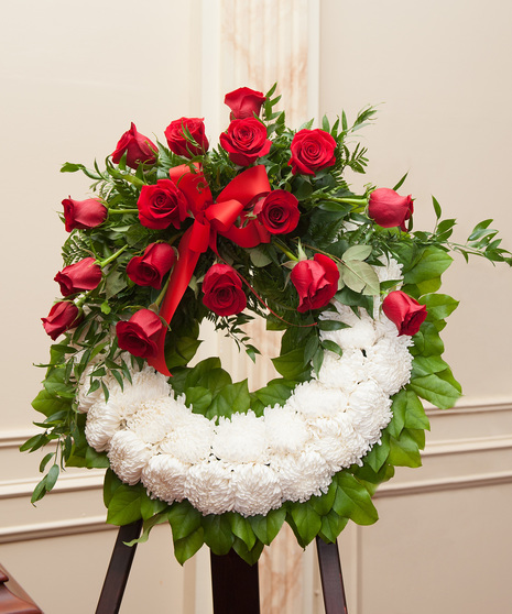 Red Rose Wreath