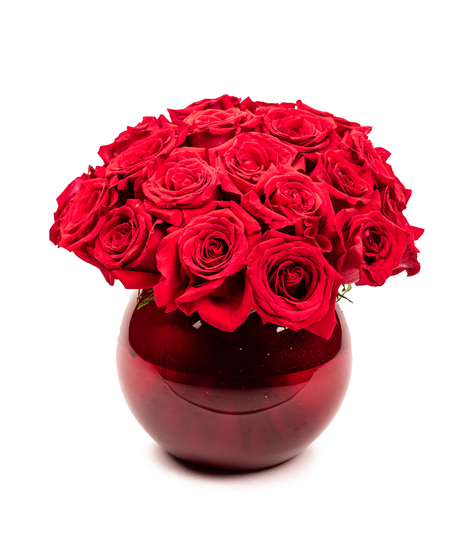 24 Red Roses Bowl