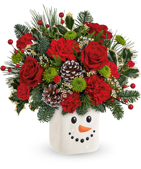 Festive Frosty Bouquet