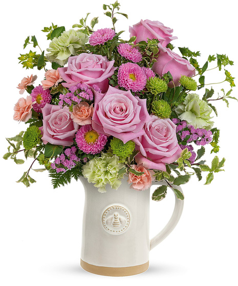 Artisanal Pitcher Bouquet