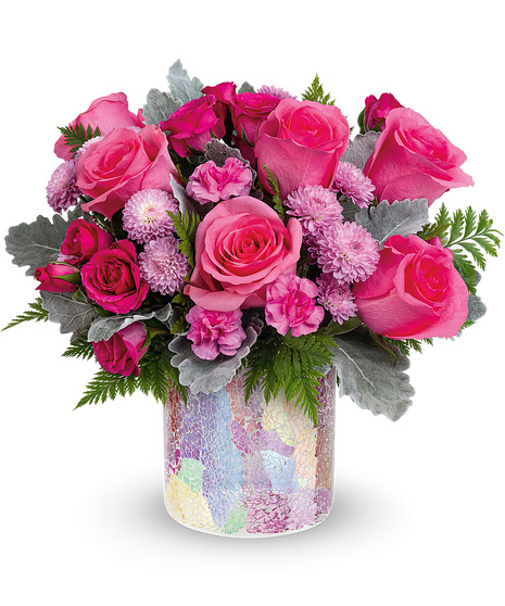 Radiantly Rosy Bouquet