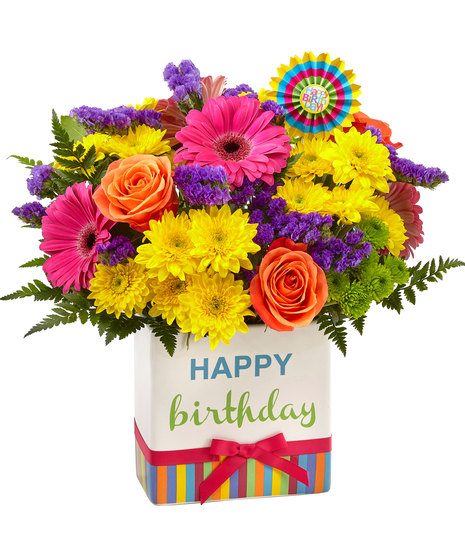 Birthday Brights Bouquet