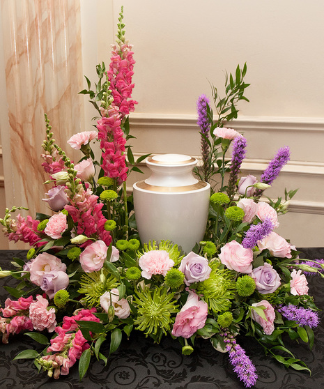 Spring Garden Urn Flowers