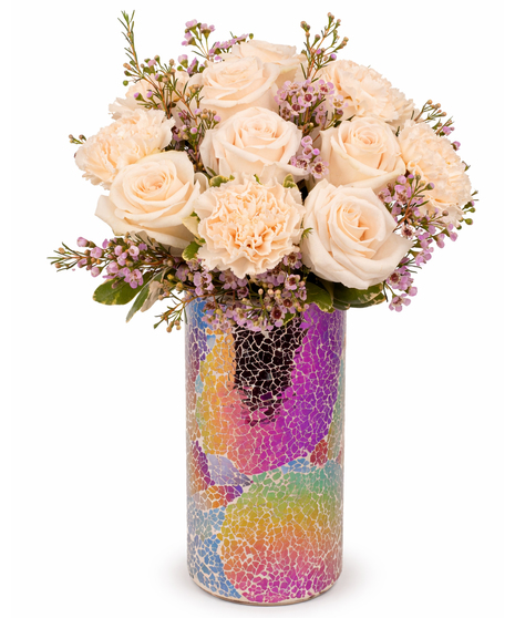 Blush Mosaic Bloom Bouquet