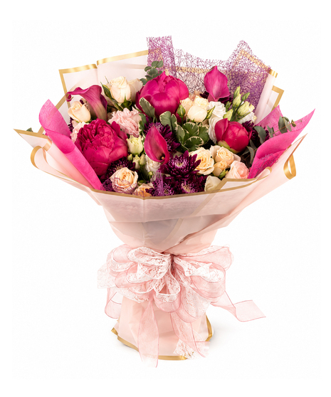Peony Perfection Hand-Tied Bouquet
