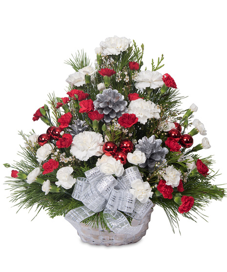 Silver Balls Basket