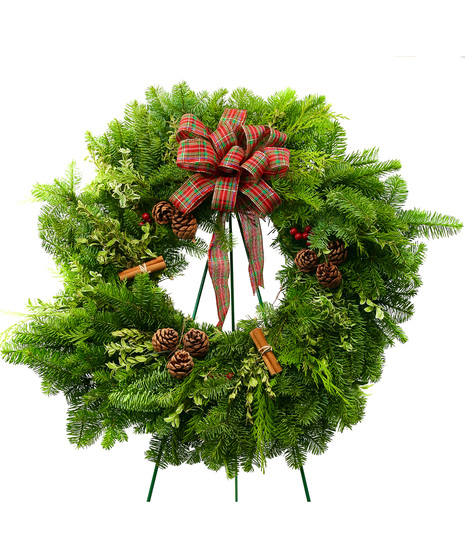 Fresh Christmas Wreath
