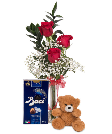 Florist teddy best sale bear