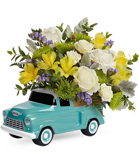 Chevy Trucking Blossoms Bouquet